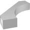 Ekena Millwork 5 1/2-in. W x 28-in. D x 34-in. H Westlake Architectural Grade PVC Knee Brace BRCP055X28X34WTL - alternate 3
